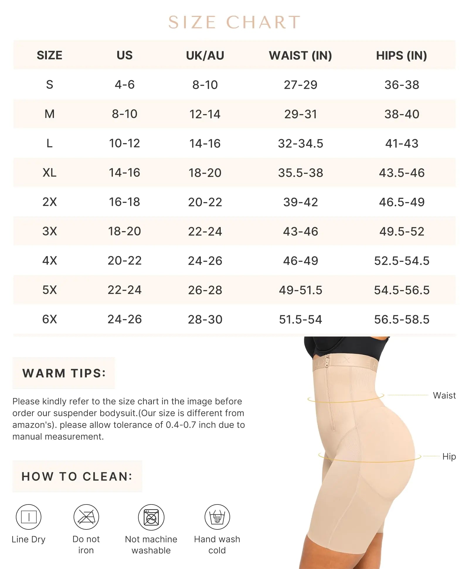 SHAPELLX High-Waisted Tummy Control Shapewear - Butt Lifting Body Shaper Shorts (3X-Large, A2-Beige) - Vivareflex Online