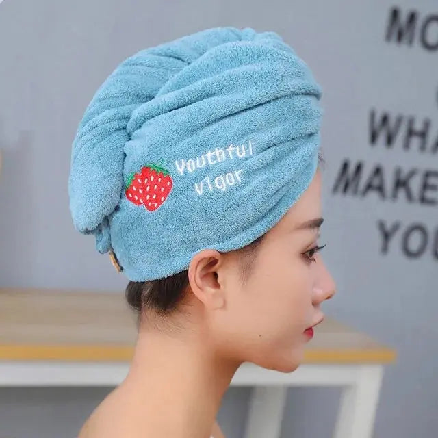 Microfiber Shower Cap Towel For Women Vivareflex Online