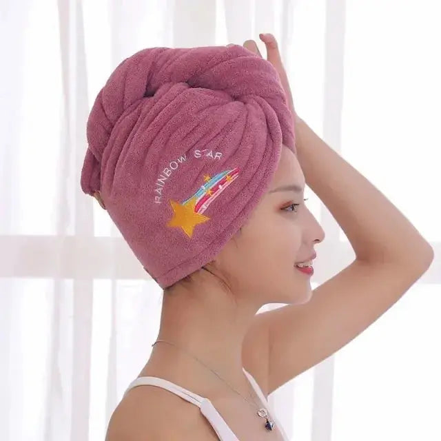 Microfiber Shower Cap Towel For Women Vivareflex Online