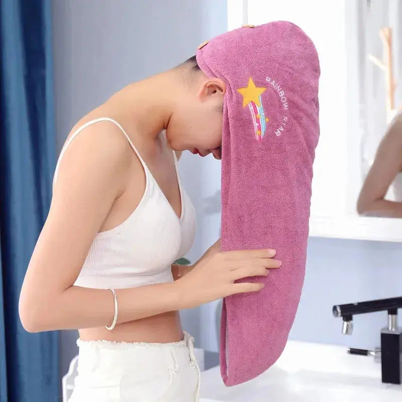 Microfiber Shower Cap Towel For Women Vivareflex Online