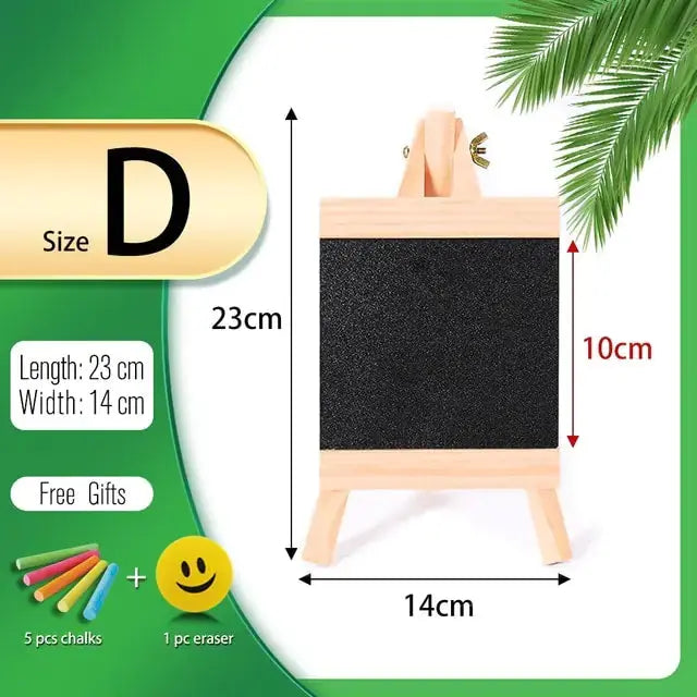 Mini Blackboard Wood Frame - Vivareflex Online