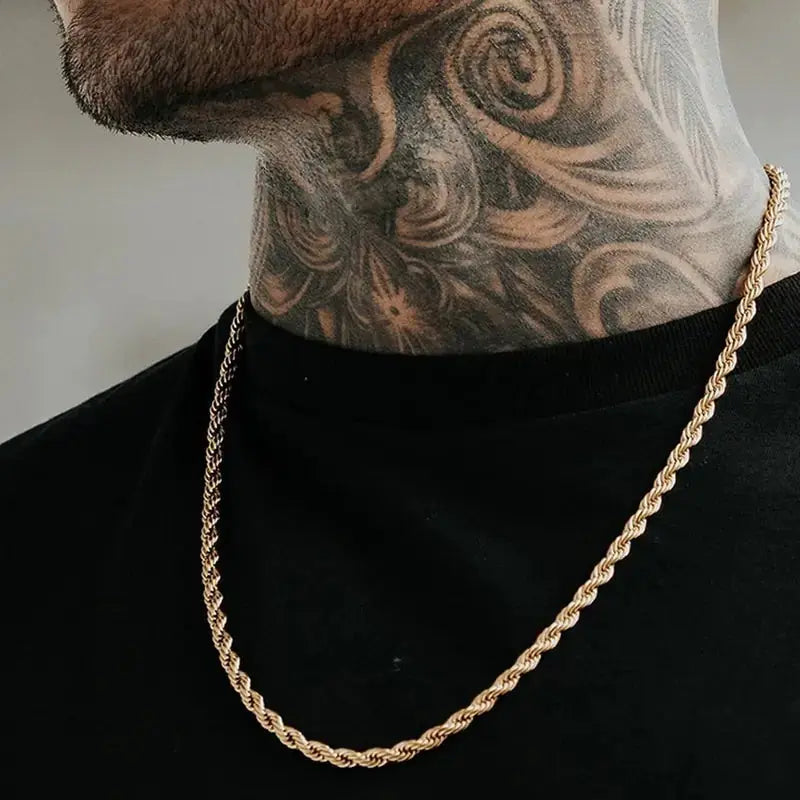 Minimalist Men Ropes Long Necklace Vivareflex Online