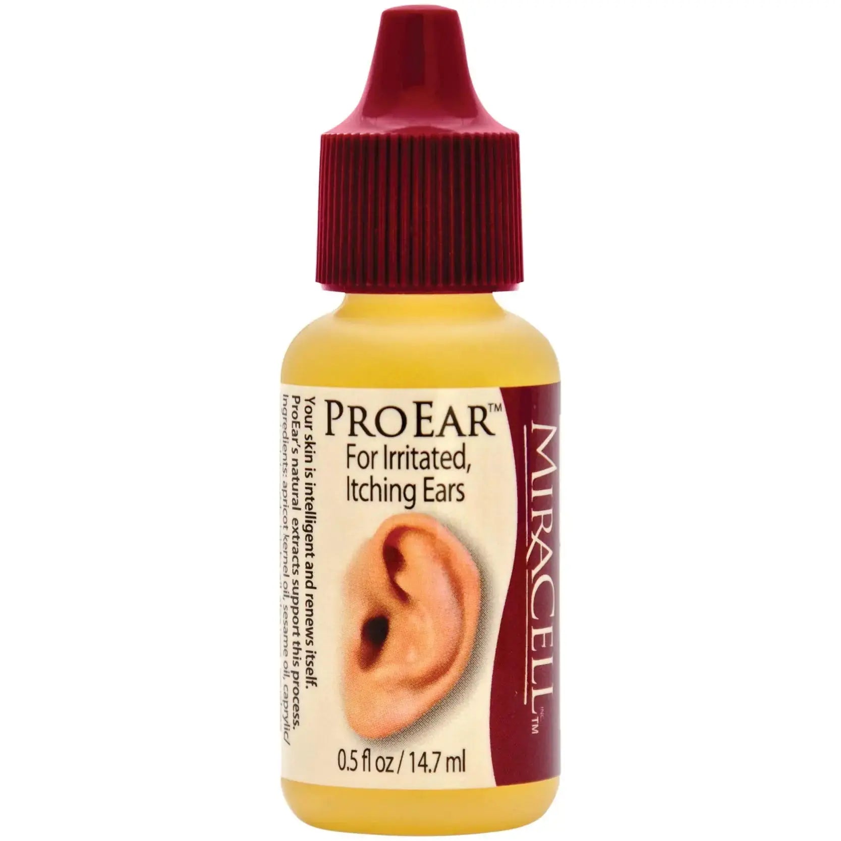 Miracell ProEar, Ear Drops for Itchy Ears All Natural Ear Oil for, Babies, Kids, Adults, and Dogs - Vivareflex Online
