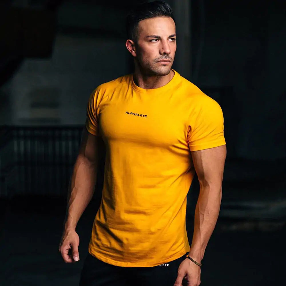 Men Fitted Gym T-Shirt Vivareflex Online