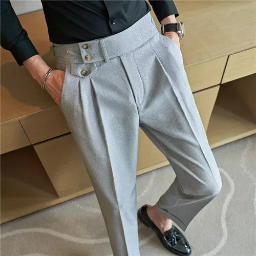 Men Spring Autumn High-Quality Business Suit Trousers Vivareflex Online