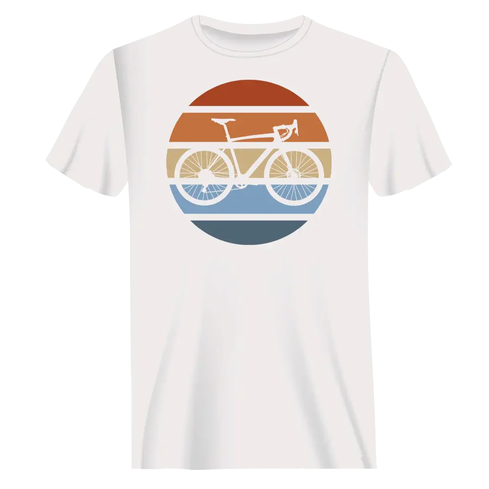 Modern Vintage Bicycle T-Shirt for Men Vivareflex Online
