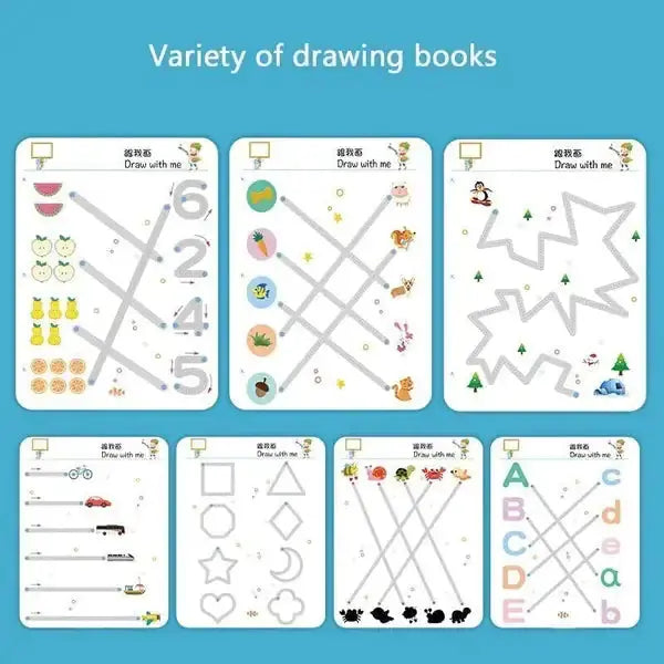 Montessori Kids Educational Drawing Toy - Vivareflex Online