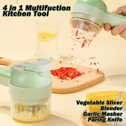 Multi-Functional Electric Vegetable Chopper_Vivareflex_Online