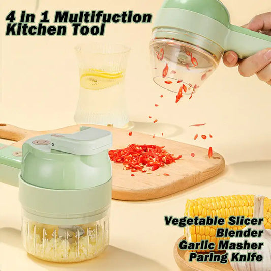 Multi-Functional Electric Vegetable Chopper_Vivareflex_Online