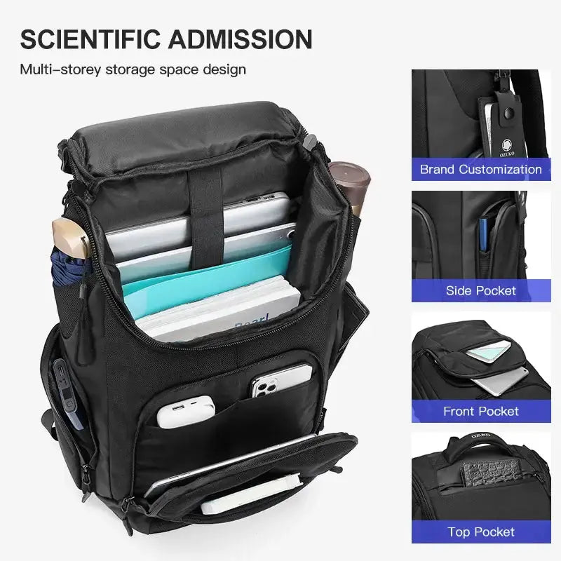 Multifunction Waterproof Laptop Backpack for Men Vivareflex Online