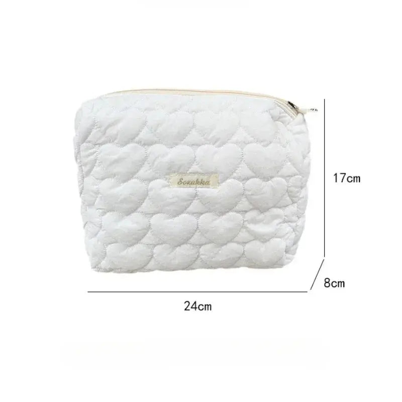Multifunctional Cosmetic Bag Large Capacity Love Storage Bags Cute Simple Portable Makeup Bags Travel Organizer Women Clutch Bag Ultimate Bag Store