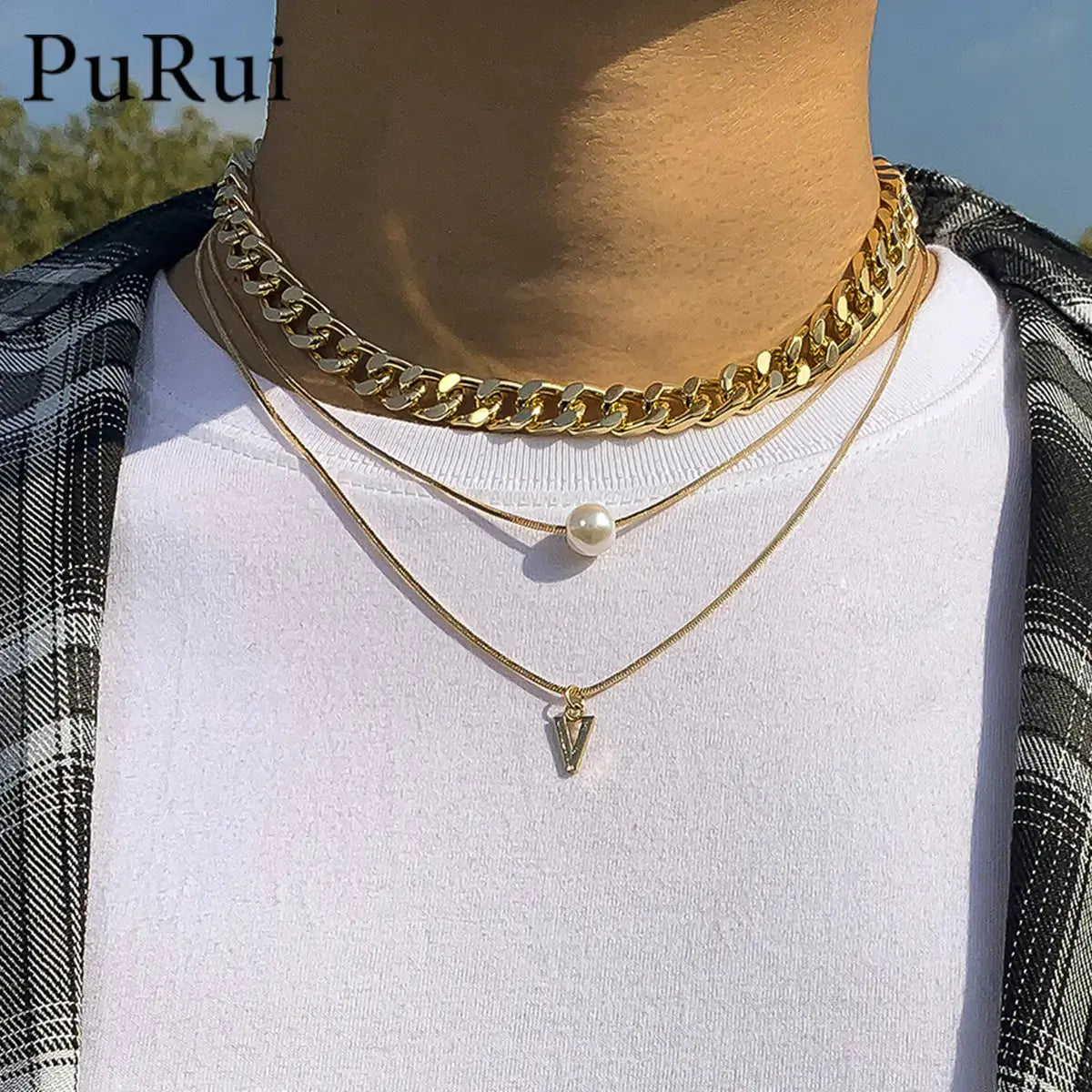Chic Multilayer Men's Pendant Vivareflex Online