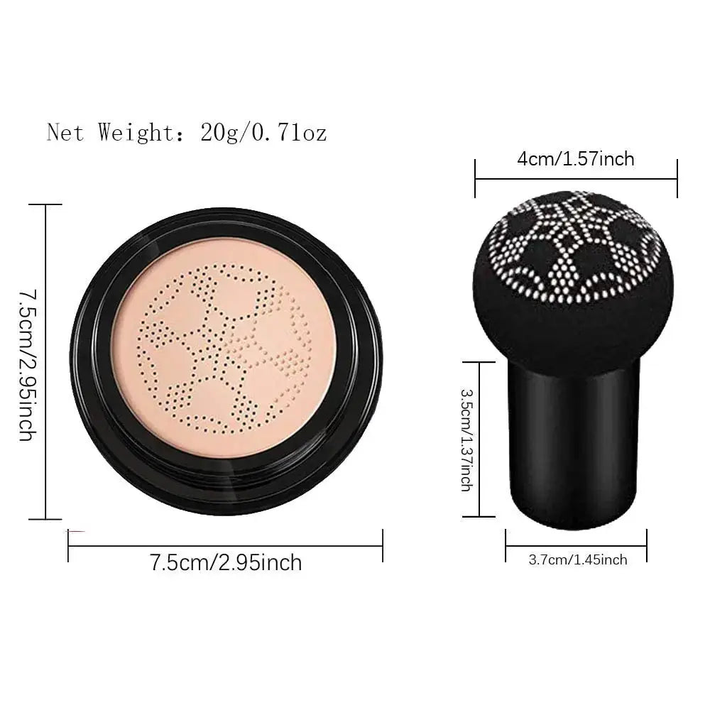 Mushroom Head Air Cushion CC Cream - Hydrating & Long-Lasting Coverage - Vivareflex Online