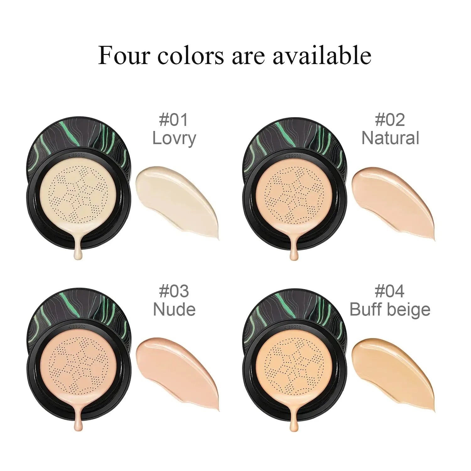 Mushroom Head Air Cushion CC Cream - Hydrating & Long-Lasting Coverage - Vivareflex Online
