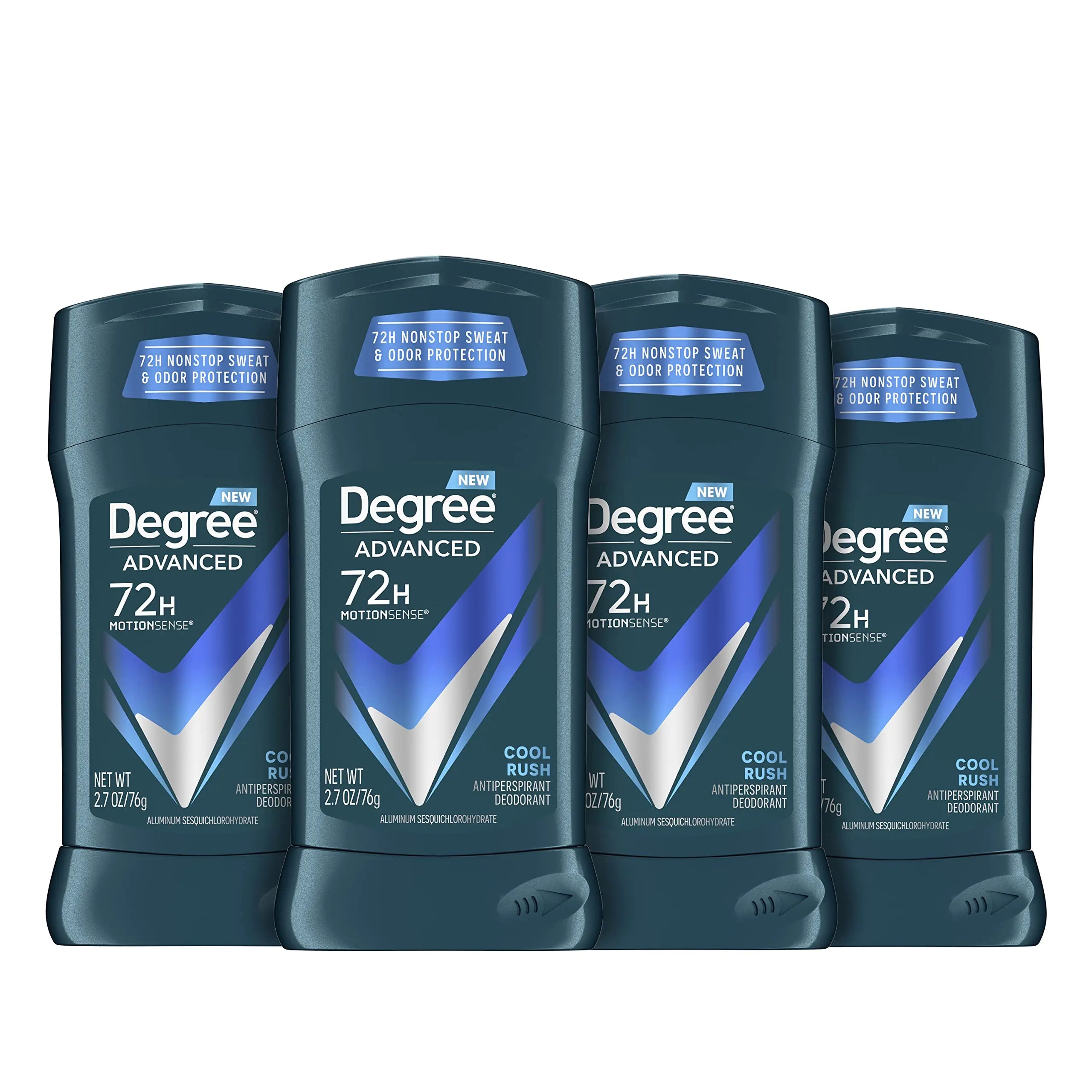 Degree Men Cool Rush Antiperspirant Deodorant - 72-Hour Protection, 4-Pack Vivareflex Online