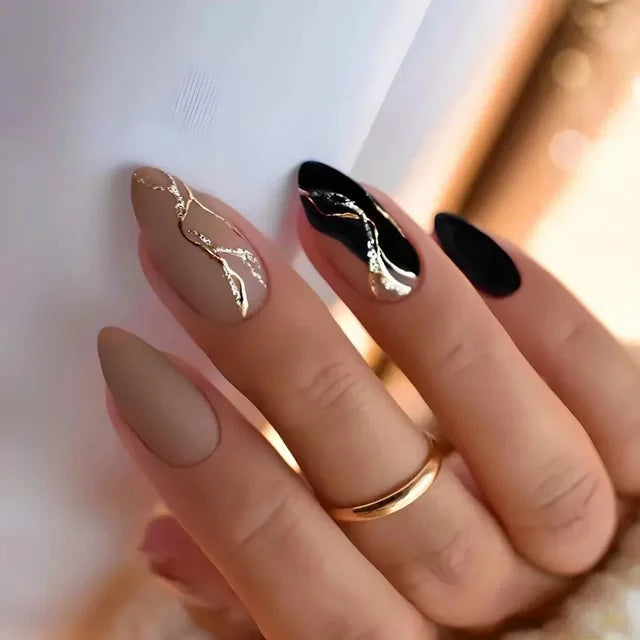 Faux ongles avec pointes détachables pour manucure