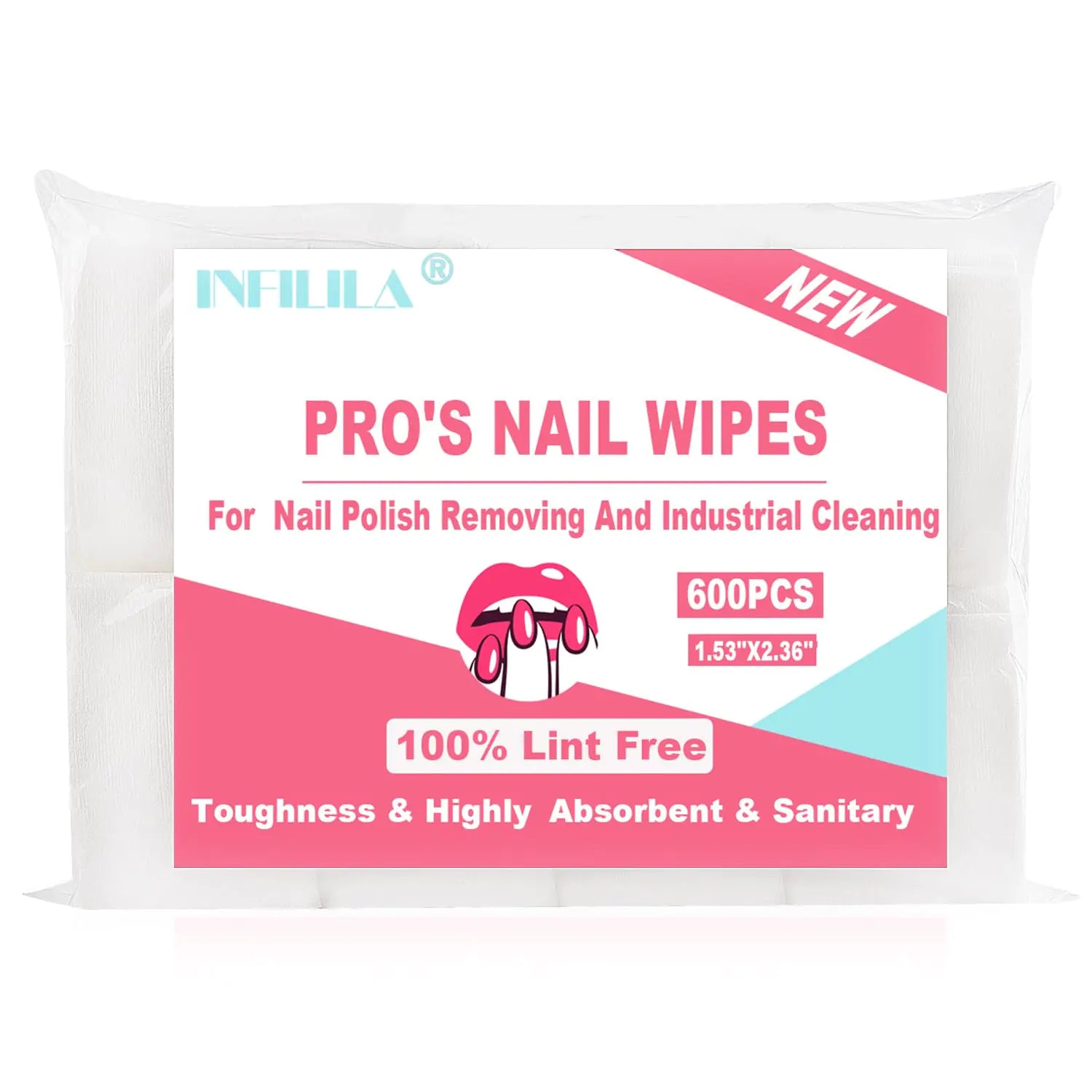 NXJ Infilila Lint Free Nail Wipes_Vivareflex_Online