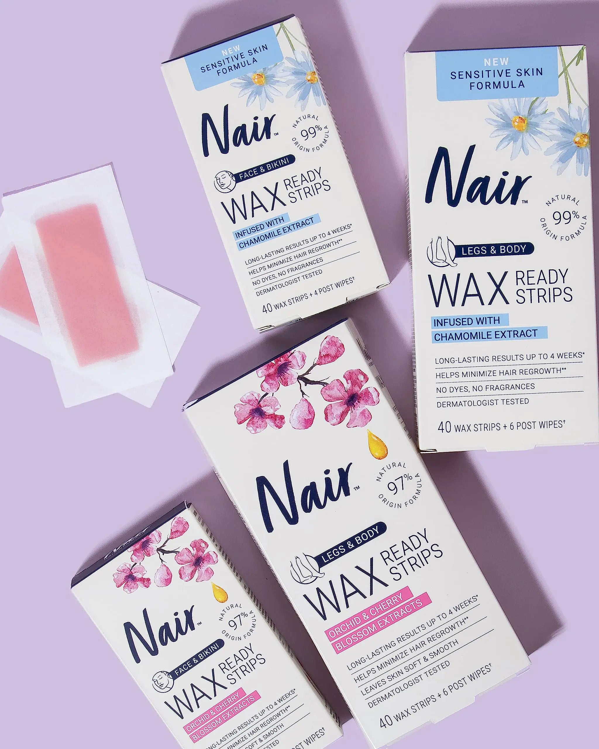 Nair Hair Remover Wax Ready Strips_Vivareflex_Online