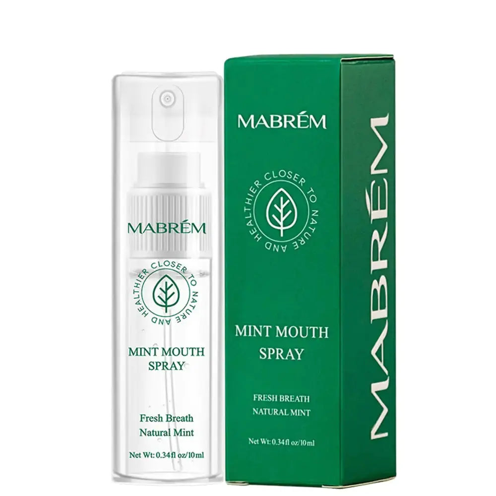Natural Mint Oral Spray: Freshens Breath - Vivareflex Online