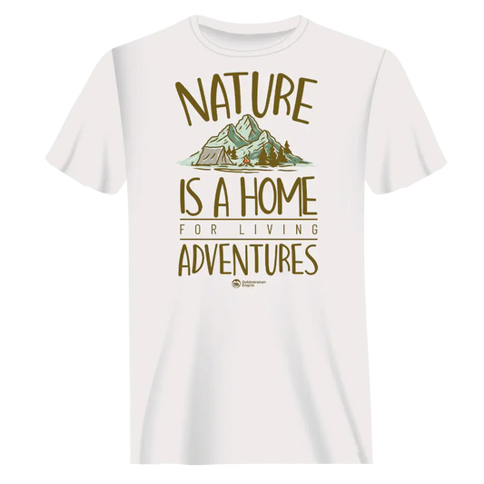 Nature Is A Home T-Shirt for Men Vivareflex Online