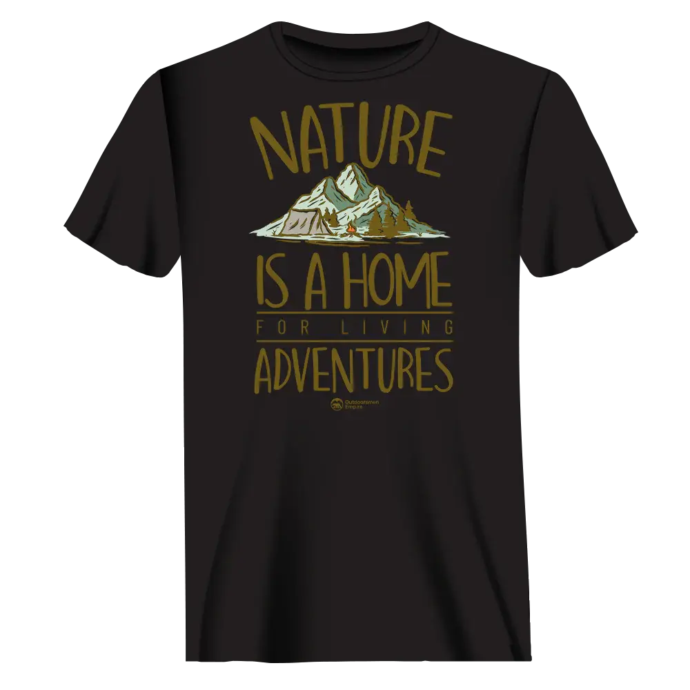 Nature Is A Home T-Shirt for Men Vivareflex Online