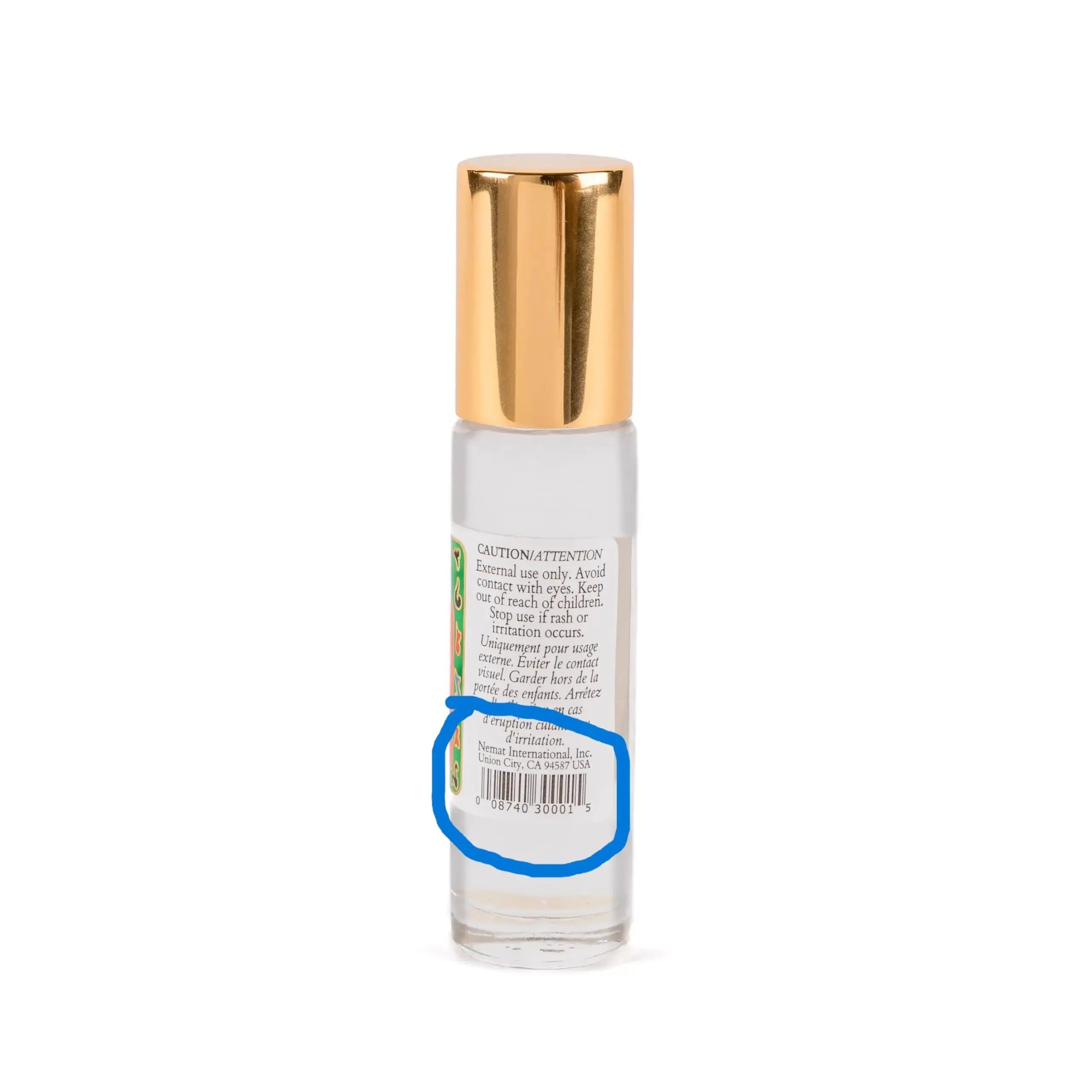 Nemat International Amber Perfume Oil Roll-On | Alcohol Free_Vivareflex_Online