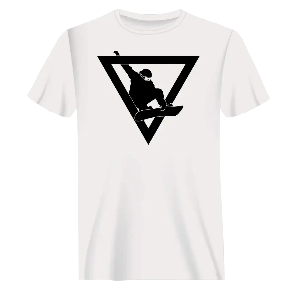 Never Underestimate An Old Snowboarder T-Shirt for Men Vivareflex Online