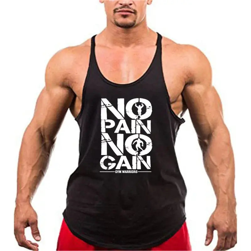 New Arrivals Bodybuilding Cotton Gym Sleeveless Tank Top for Men Vivareflex Online