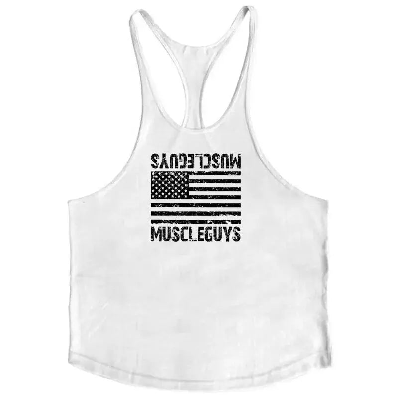 New Arrivals Bodybuilding Cotton Gym Sleeveless Tank Top for Men Vivareflex Online