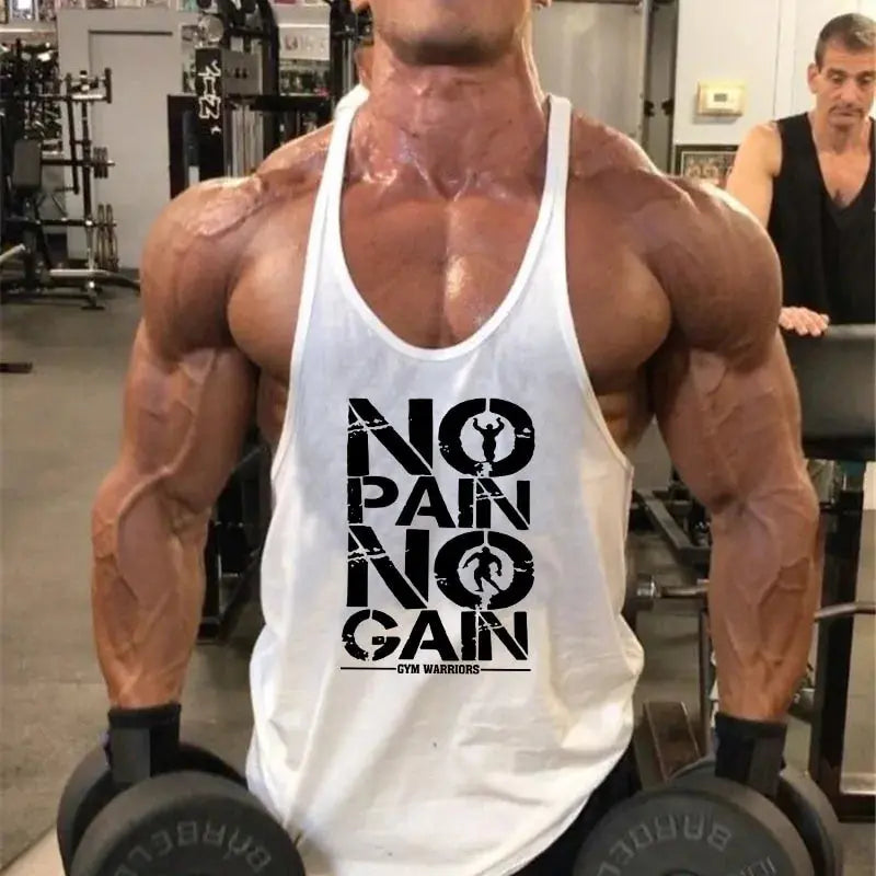 New Arrivals Bodybuilding Cotton Gym Sleeveless Tank Top for Men Vivareflex Online
