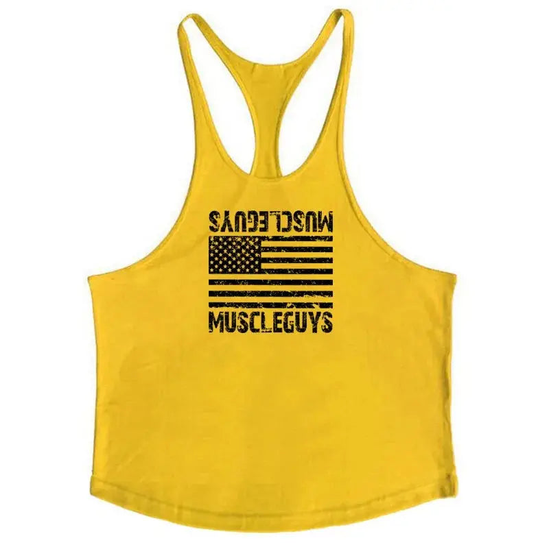 New Arrivals Bodybuilding Cotton Gym Sleeveless Tank Top for Men Vivareflex Online