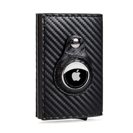 New Carbon Fiber For Apple Airtag Wallet - Vivareflex Online