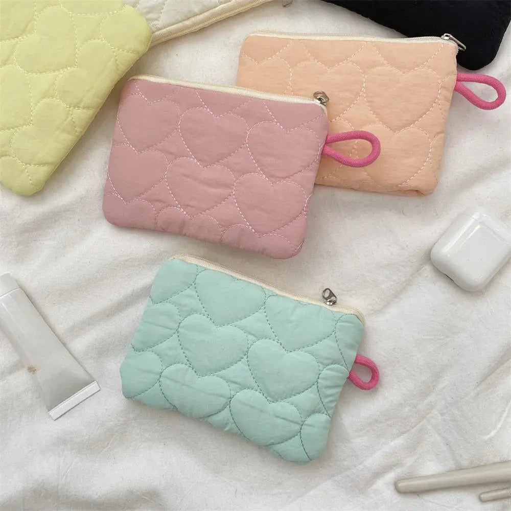 New Cute Candy Color Coin Purses Small Canvas Coin Wallet Lady Girls Earphone Coin Key Money Storage Bag Zipper Pouch Ultimate Bag Store