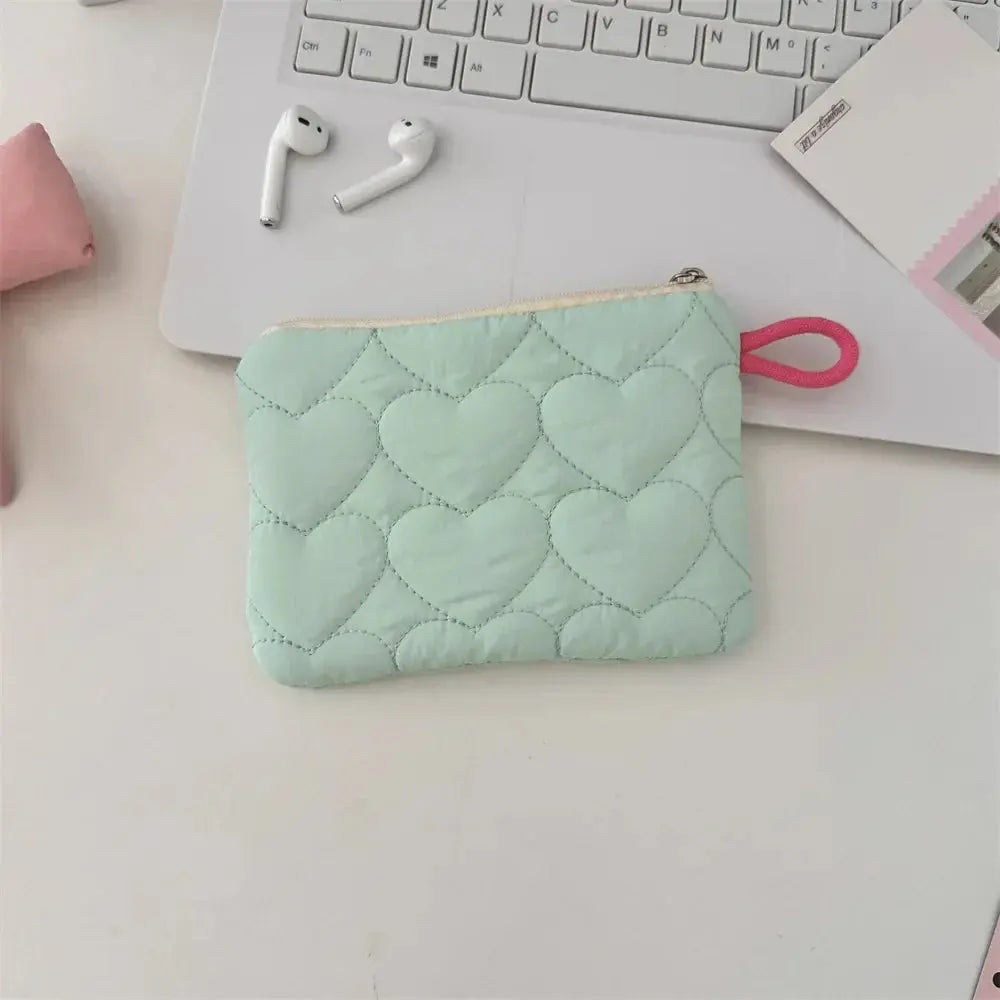 New Cute Candy Color Coin Purses Small Canvas Coin Wallet Lady Girls Earphone Coin Key Money Storage Bag Zipper Pouch Ultimate Bag Store