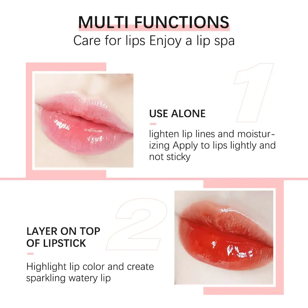 Non-Sticky Long Lasting Lip Oil Gloss_Vivareflex_Online