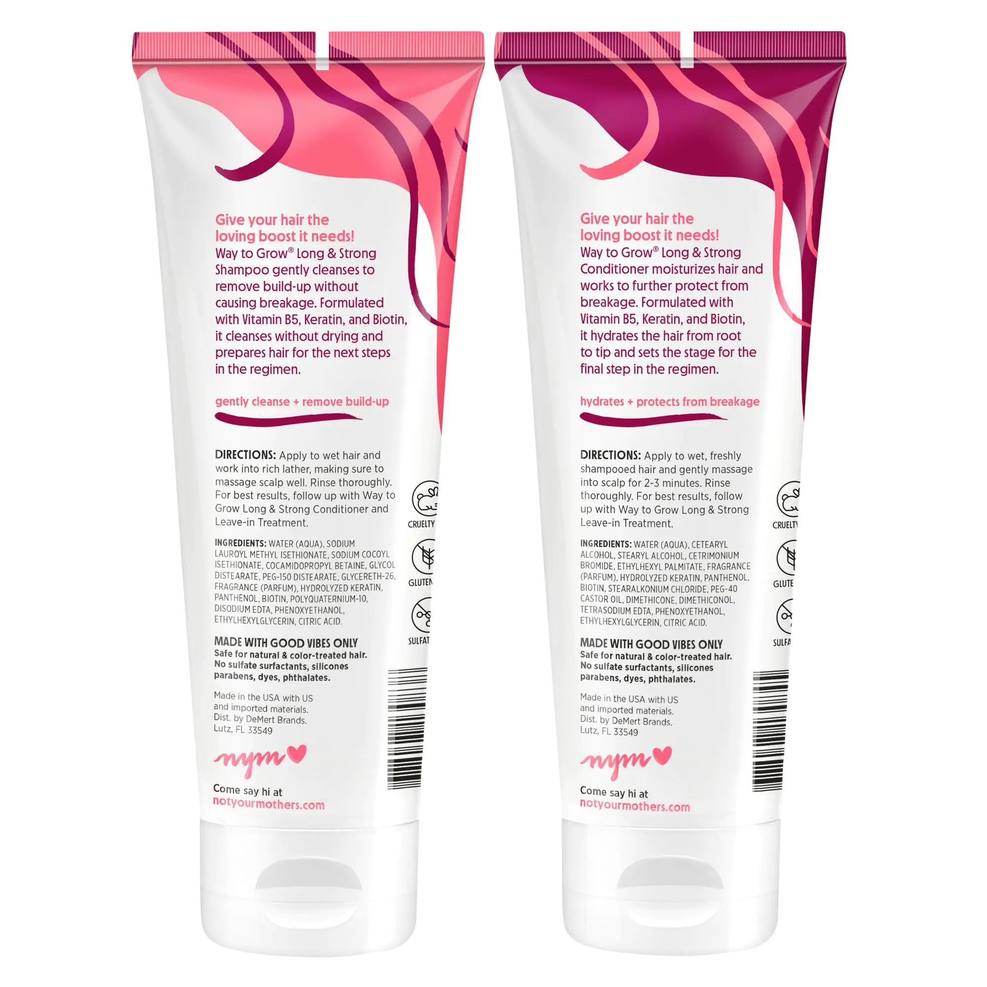 Not Your Mother Way Grow Shampoo & Conditioner_Vivareflex_Online