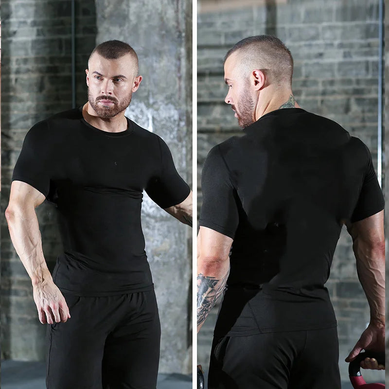 Compression Running Shirt for Men - Vivareflex Online