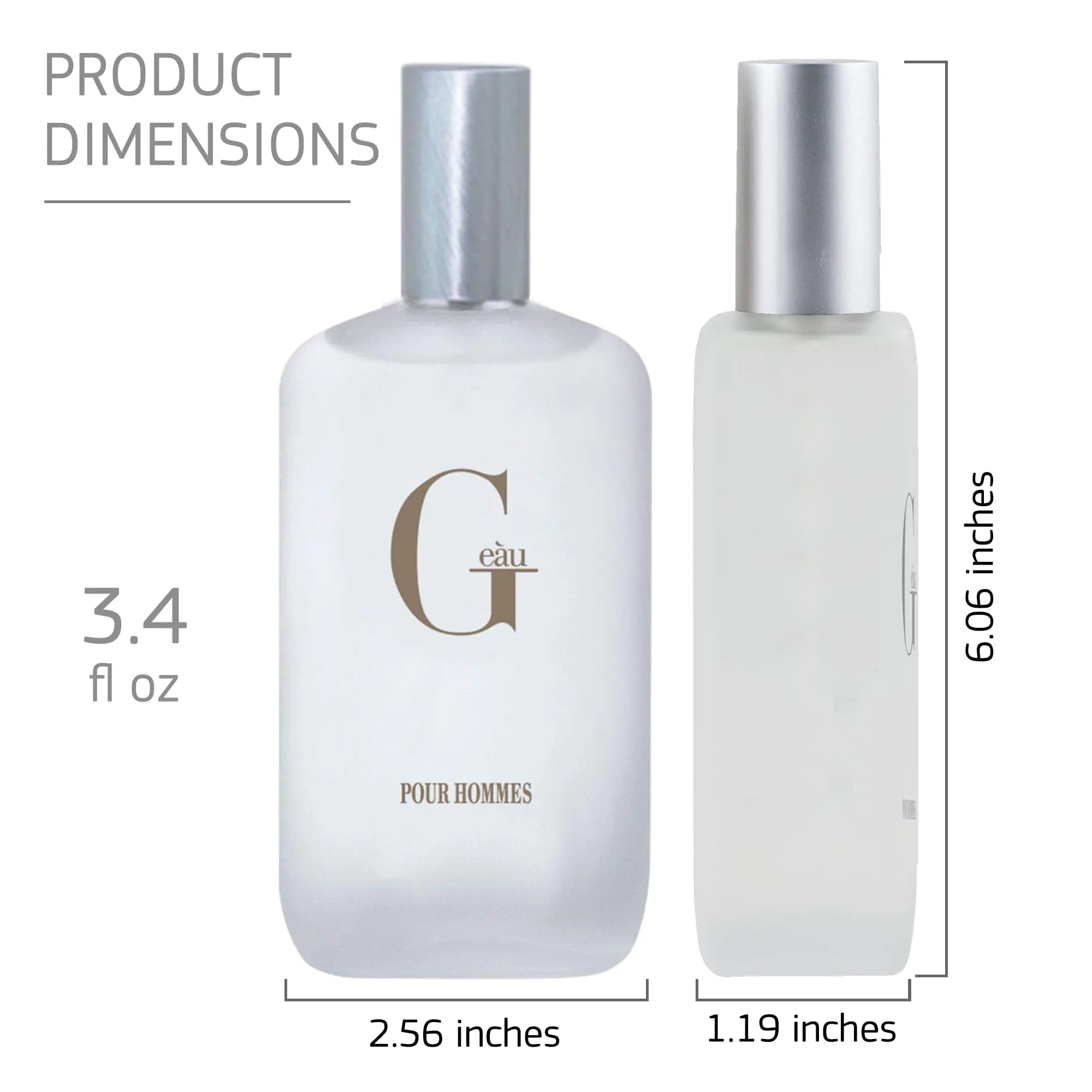 PB Parfums Belcam G Eau de Toilette Spray, nuestra versión de un perfume de diseño de 3,4 onzas líquidas. Wood de 3,4 onzas líquidas (paquete de 1) 