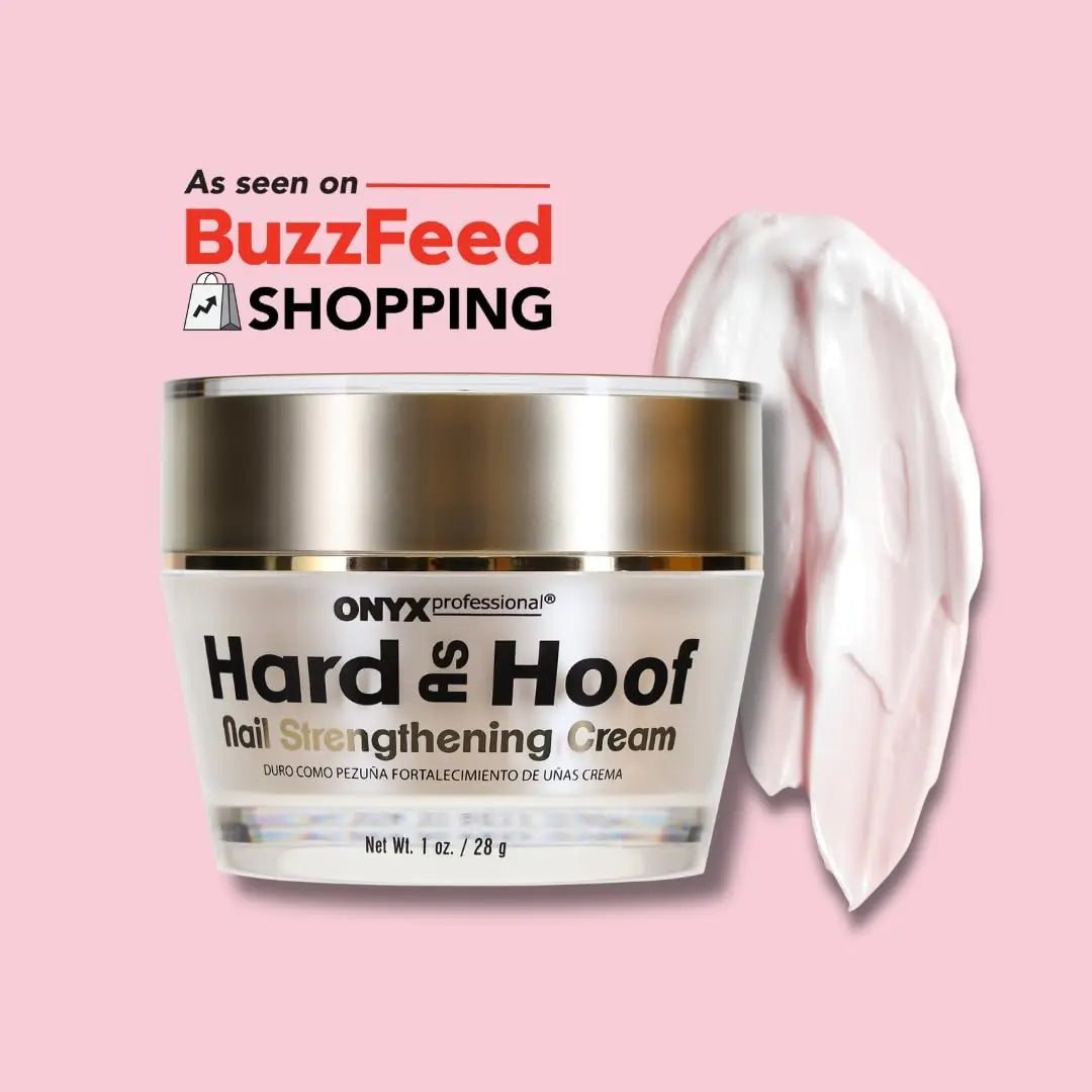 Hard As Hoof Nail Strengthening Cream - Coconut Scent, Nail Growth & Cuticle Conditioning (1 oz) - Vivareflex Online