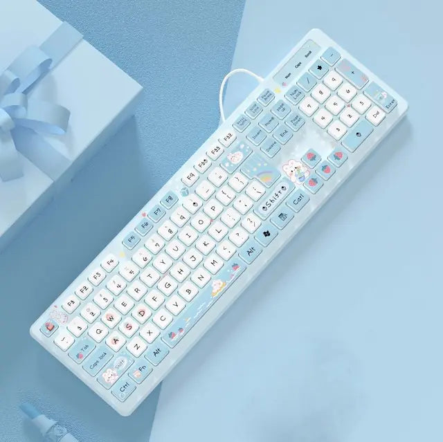 Gaming Keyboard With Mute Click - Vivareflex Online