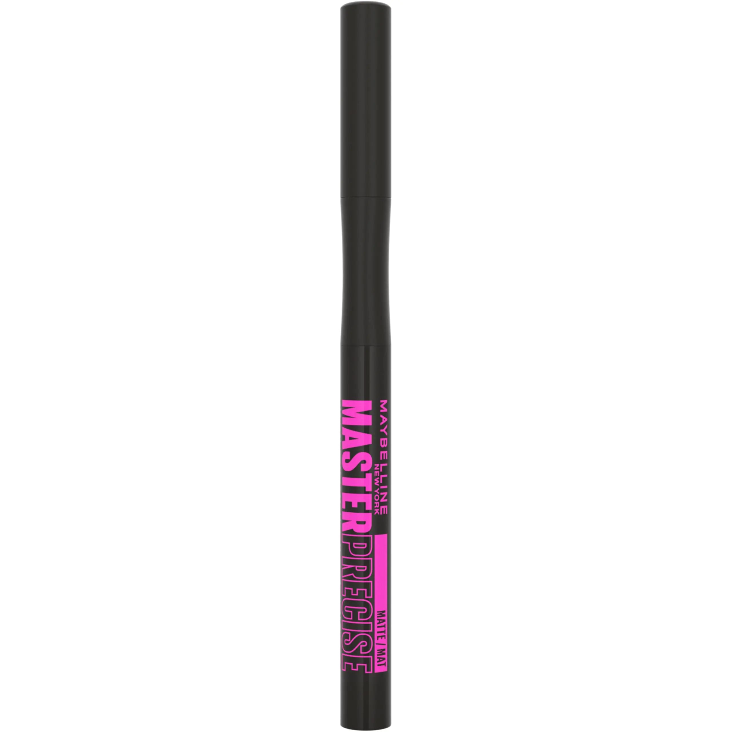 Maybelline Eyestudio Master Precise All Day Waterproof Liquid Eyeliner Makeup, Matte Black, 1 Count (Packaging May Vary) 0.03 Ounce (Pack of 1)