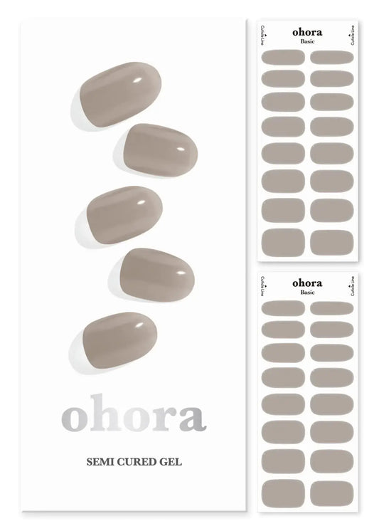 Ohora Semi Cured Gel Nail Strips - Works with Any Nail Lamps_Vivareflex_Online