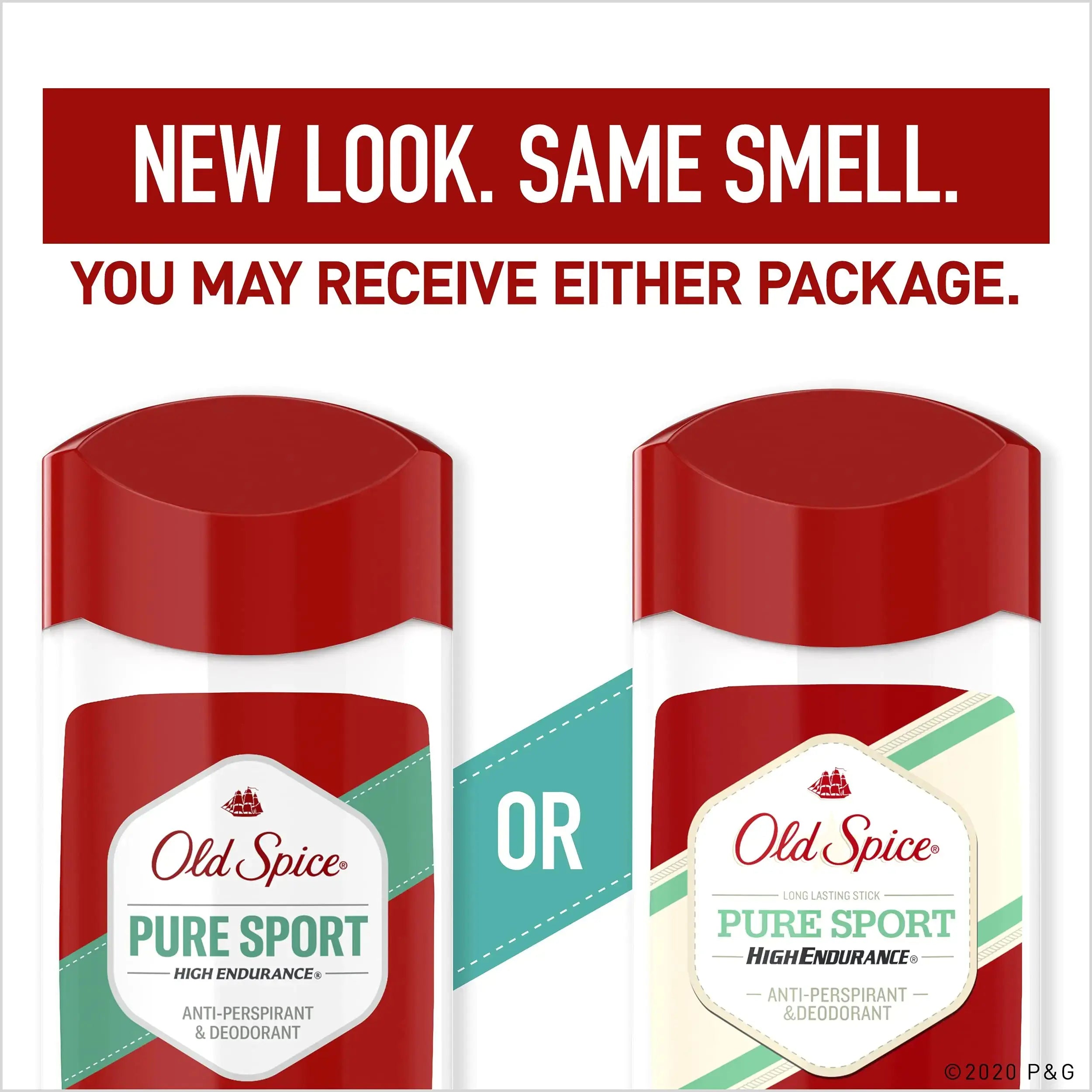 Old Spice High Endurance Anti-Perspirant Deodorant for Men, Pure Sport Scent, 3.0 oz Twin Pack - Vivareflex Online