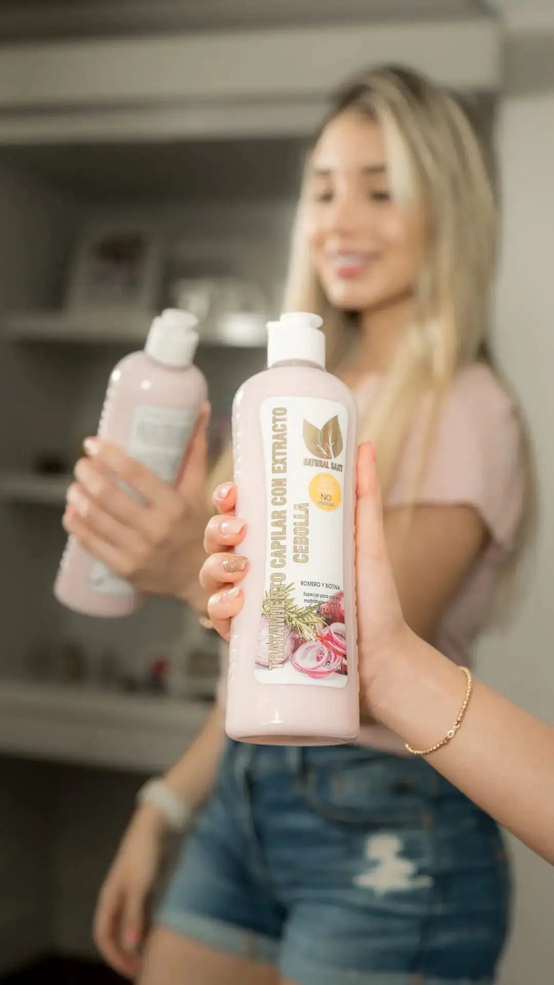 Onion Biotin & Rosemary Shampoo & Treatment - Stronger, Thicker, and Longer Hair - Vivareflex Online