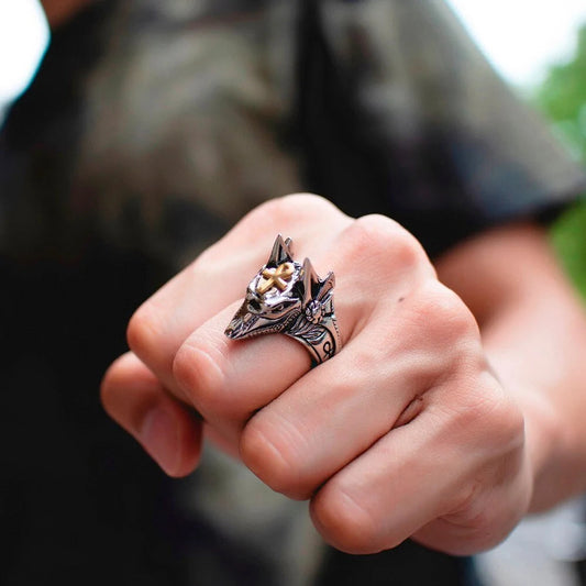 Anubis Wolf Handsome Ring For Men Vivareflex Online