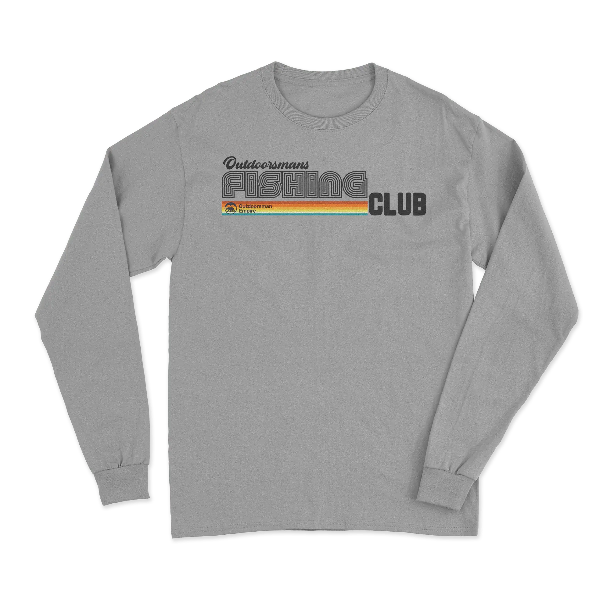 Outdoorsman Fishing Club Disco Men Long Sleeve Shirt Vivareflex Online