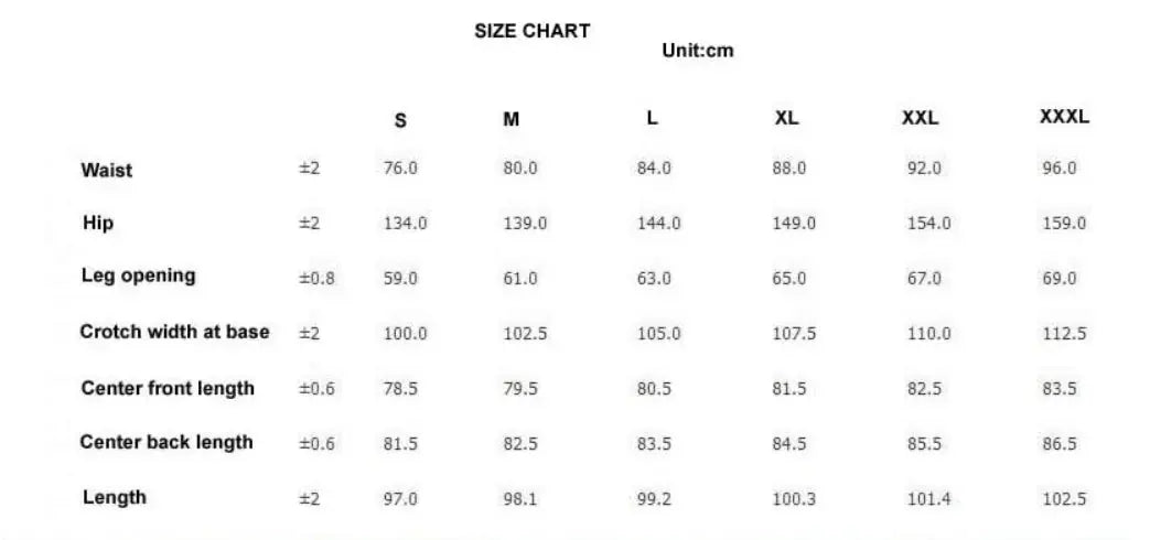 Oversized Men Casual Loose Cross Pants Vivareflex Online