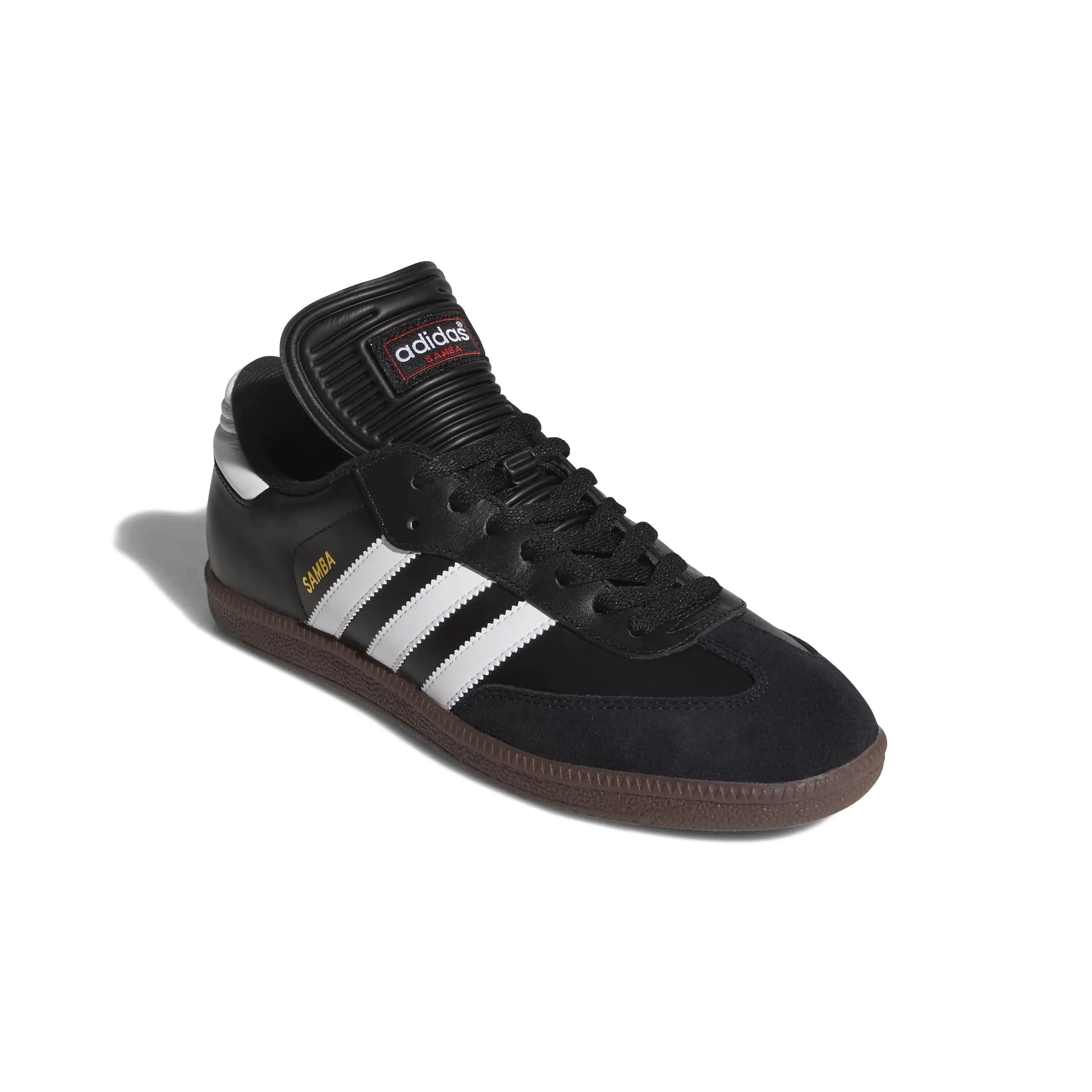 Zapatillas de fútbol adidas Samba Classic 6.5 para hombre, color negro, blanco y negro 