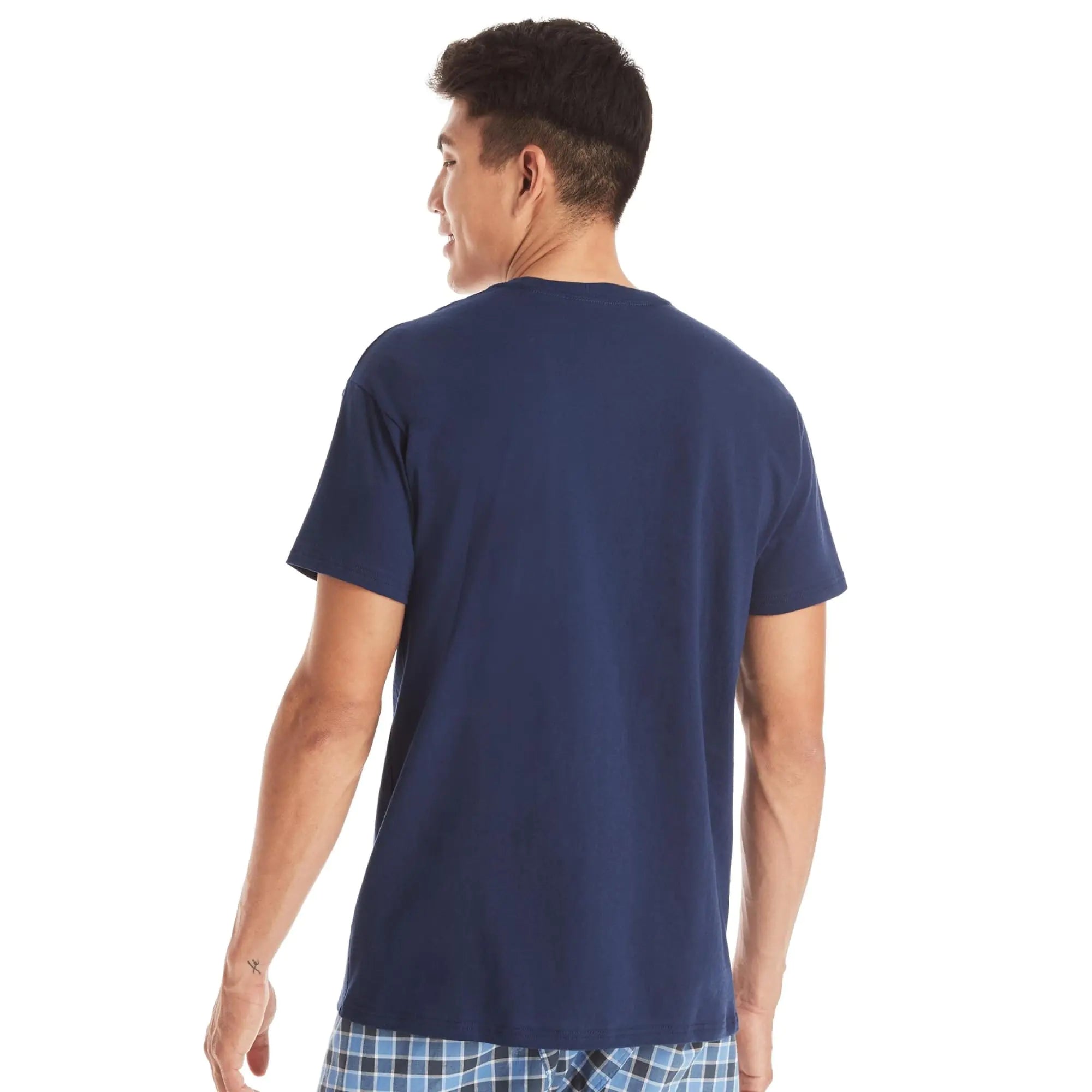 Hanes Men's Pocket Undershirt Pack – Cotton Crew Neck Moisture-Wicking Tee (6-Pack, XX-Large) - Vivareflex Online