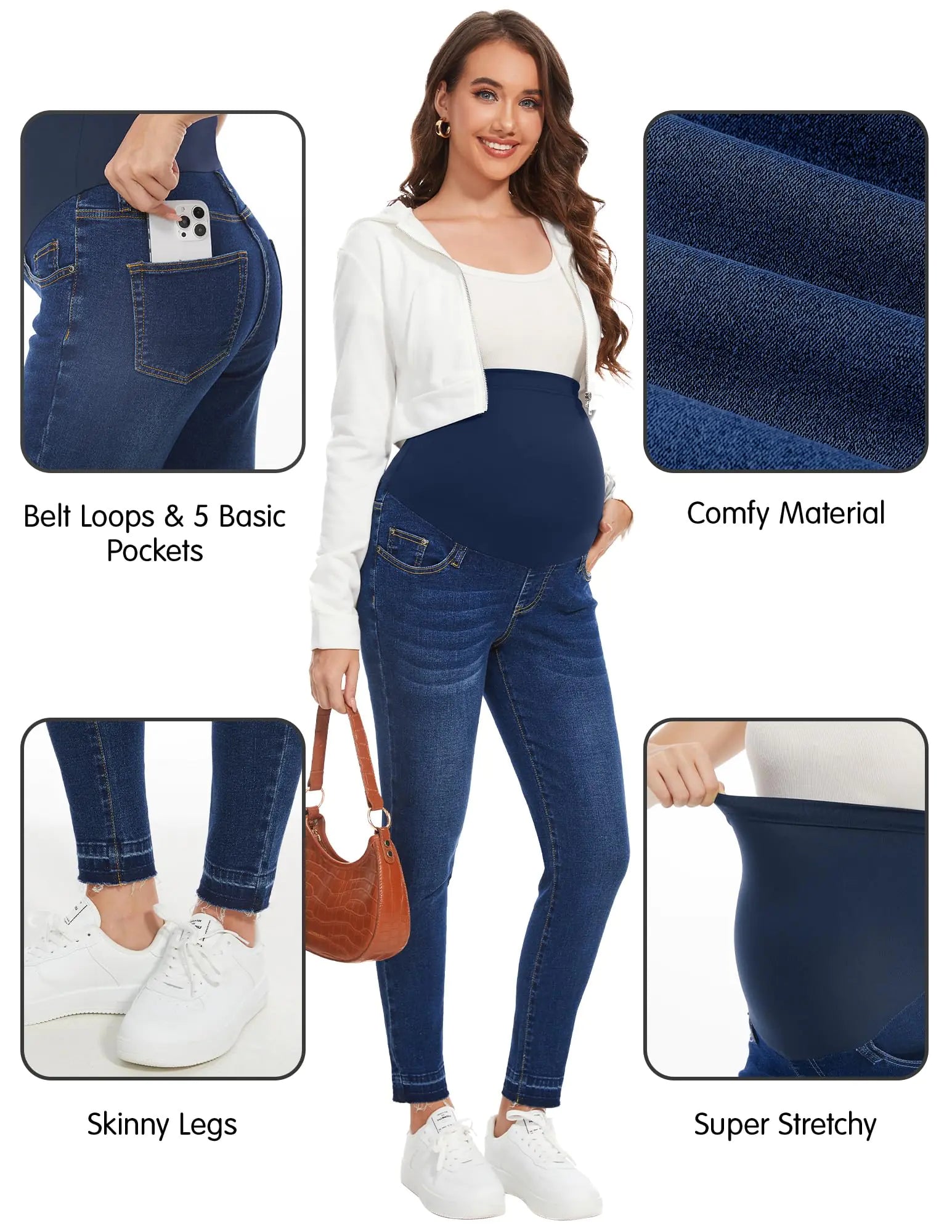 PACBREEZE Women Maternity Jeans_Vivareflex_Online